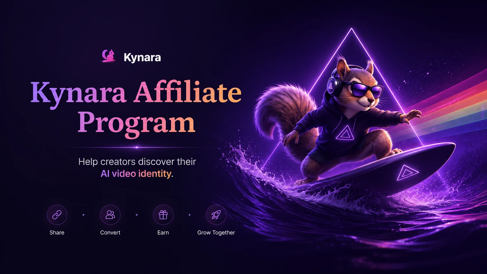 Kynara Affiliate Program cover slide