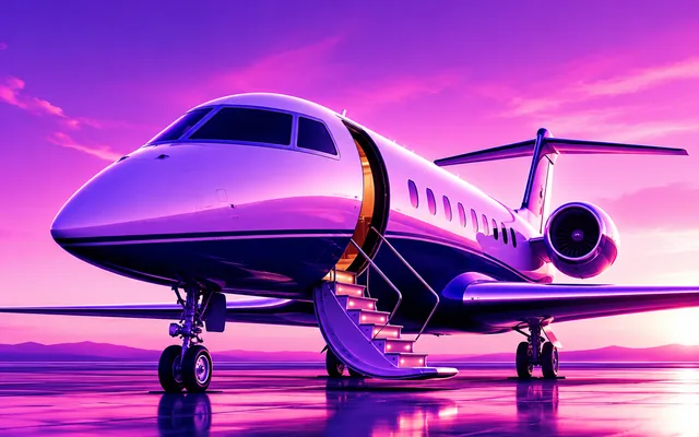 Illustrative jet scene family.